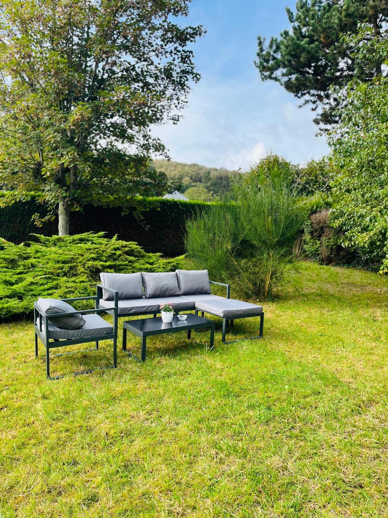 Maison Evasion Voyage Parking Et Jardin By Art De Voyager Étretat Exterior foto